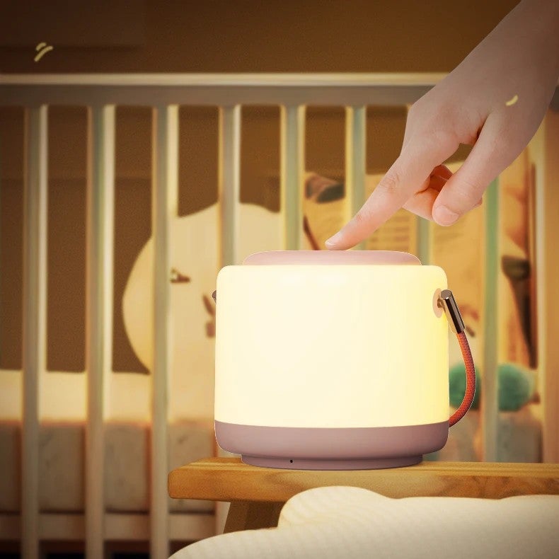 Bluejw Hot Selling Smart Touch Bedside Lamp Night Light - Portable LED Music Night Lights for Bedroom - Image 4